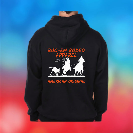 BUC-EM RODEO APPAREL HOODIE (BLACK)